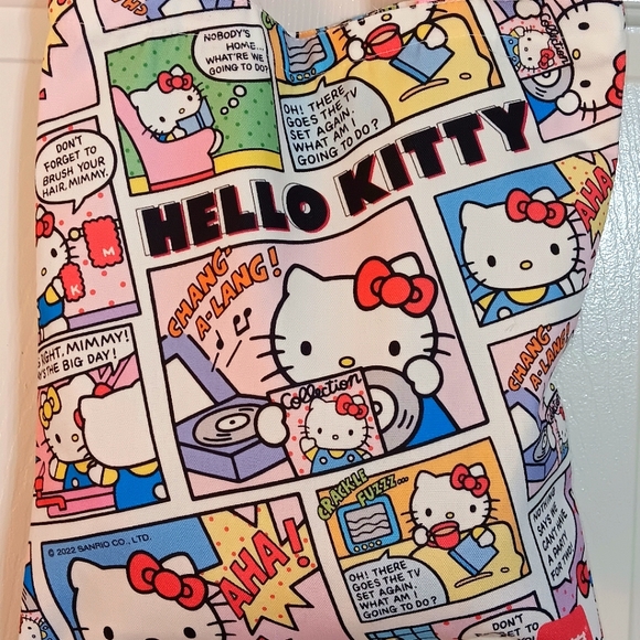 Hello Kitty Comic Book Canvas Tote Bag New! - Picture 8 of 9